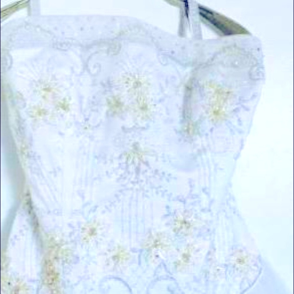 White Bridal Gown, Shawl, Purse Brand new with tag